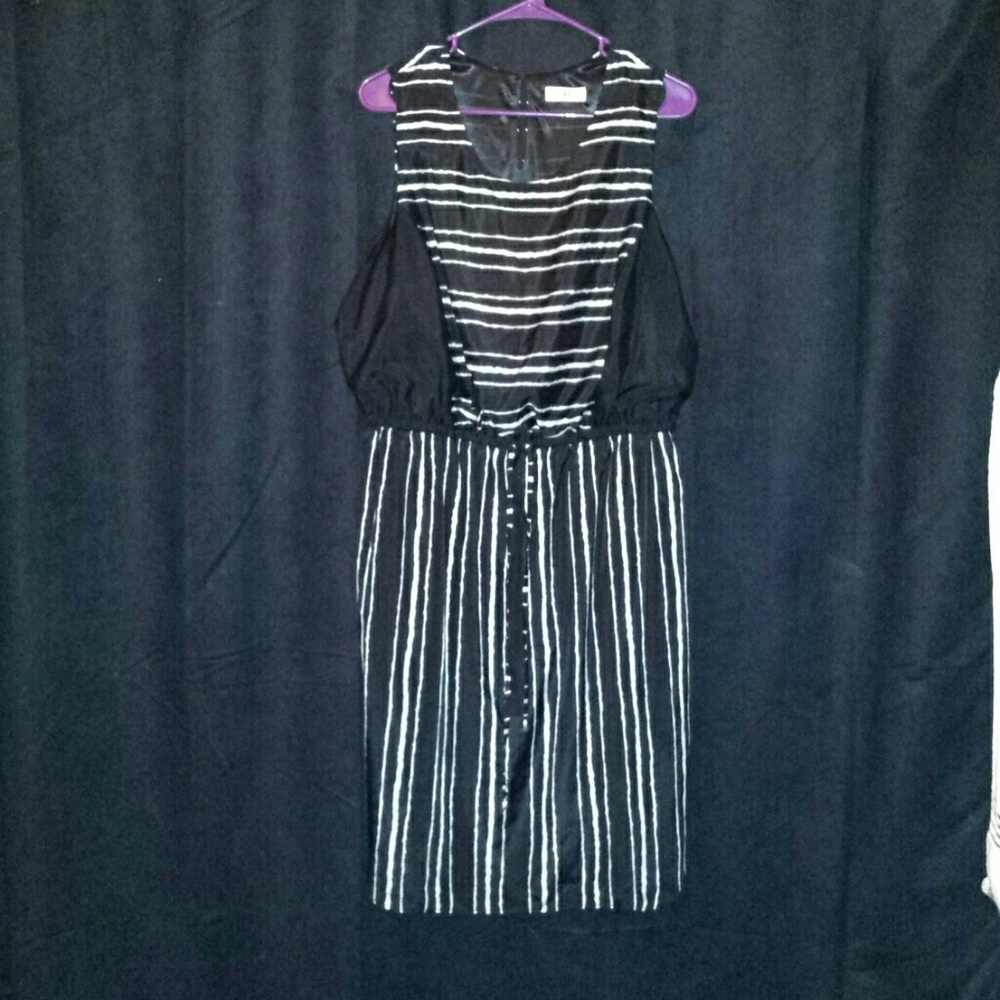 Black and White Dress